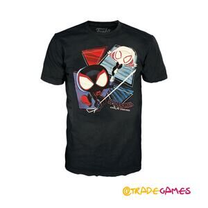 Marvel Funko Pop Tees Across the Spider-verse Peter and Gwen T-shirt